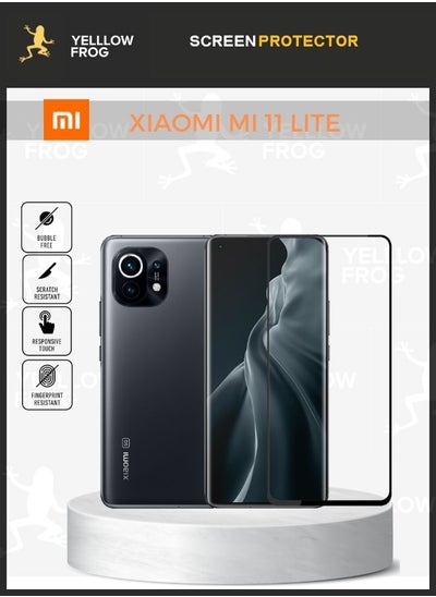 Buy 3D Glass Screen Protector For Xiaomi Mi 11 Lite in Saudi Arabia