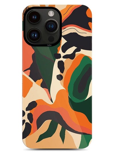 Buy iPhone 14 Pro Max Case Flower Graphic Hd Patterned Cover in UAE