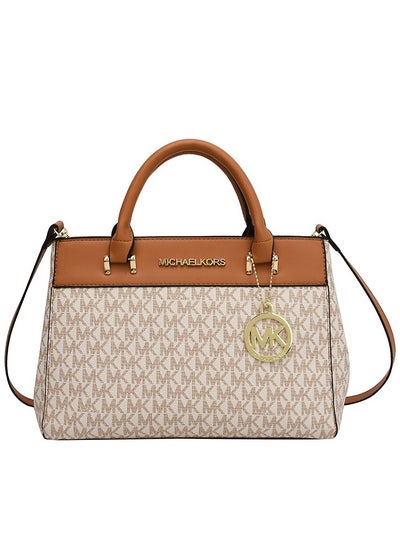 Buy Michael Kors Fashionable Simple Printed Shoulder Bag Handbag 28*11*20cm in Saudi Arabia