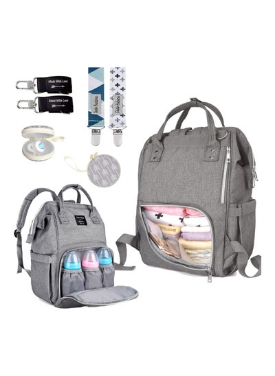 اشتري Diaper Bag, 2 Pacifier Clips, Pacifier Case في الامارات