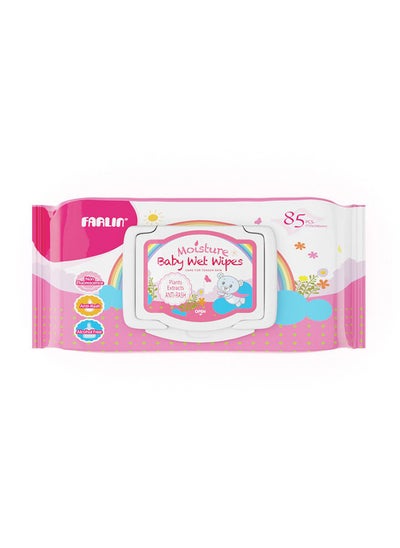 Buy 85 Pieces Baby Wipes Anti Rash in UAE