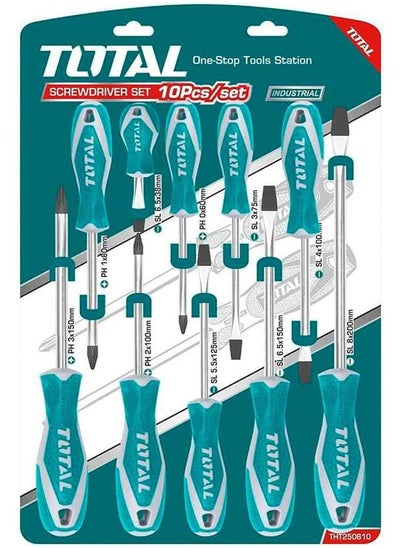 اشتري Total Screwdriver Set 10 Pcs - THT250610 في مصر