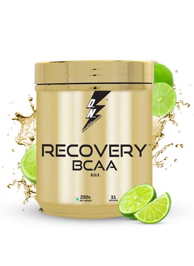 Buy BCAA Gold Series in 2:1:1 Ratio with L-Leucine, L-Isoleucine & L-Valine 8g per Serving for Intra Workout Muscle Recovery with 31 Servings Cola Lime (250g) in UAE