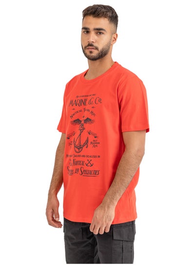 Buy Regular T-Shirt With Print in Egypt