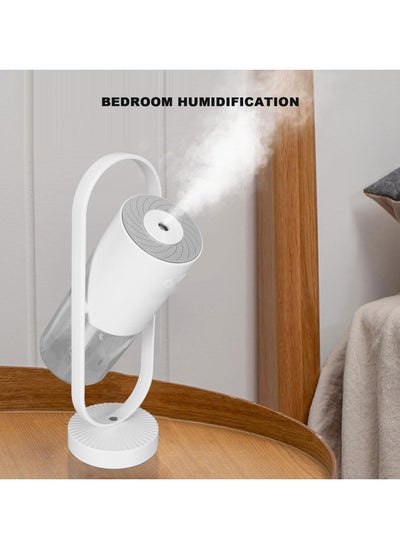 Buy Mini Air Humidifier Portable with RGB LED Light Fine Spray for Car Travel Support 360 ° Rotation in Saudi Arabia