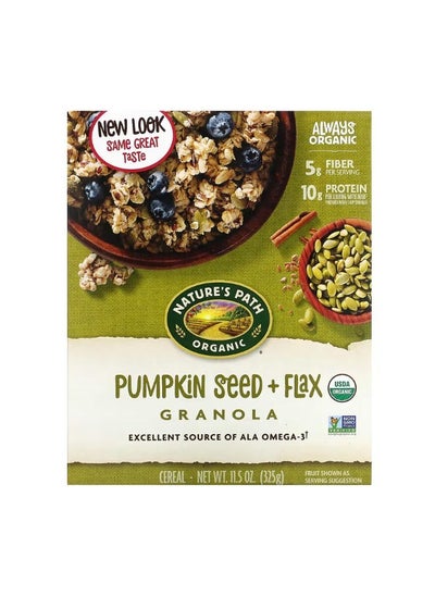 Buy Organic Pumpkin Seed + Flax Granola 11.5 oz 325 g in UAE