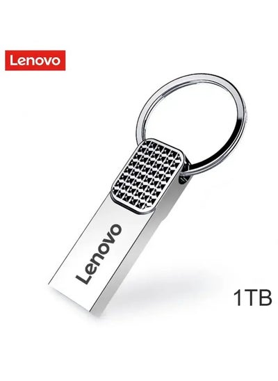 اشتري Lenovo Original Metal USB Flash Drive 1TB Large Capacity Portable Pendrive USB 3.0 High-Speed File Transfer Waterproof U Disk في السعودية