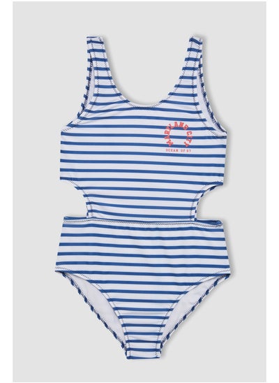 Buy Girl Regular Fit Woven Swimsuit in Egypt