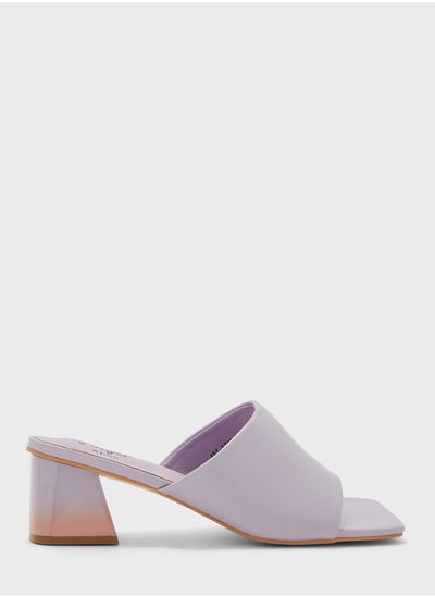 Buy Ombre Square  Heeled Mule in Saudi Arabia