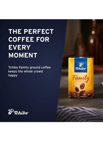 اشتري 4 Packs Of Tchibo Family Ground Coffee 8.8Oz/250G Each في الامارات