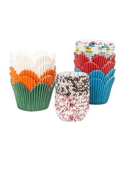 Buy Falcon 100-Piece Cupcake Liner Set 9.5x9.5 cm in UAE