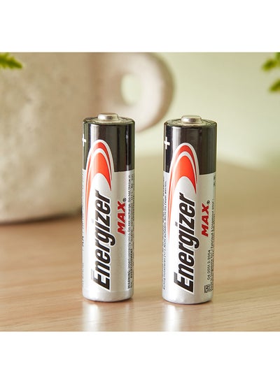 اشتري 2-Piece Max AA Alkaline Battery Set 2 x 5 x 1 cm في الامارات