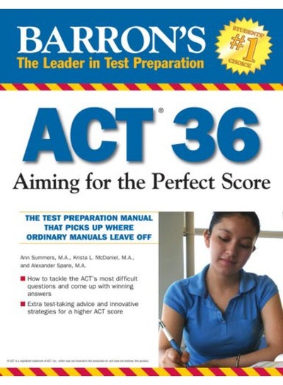 Buy Barron's ACT 36: Aiming for the Perfect Score in UAE