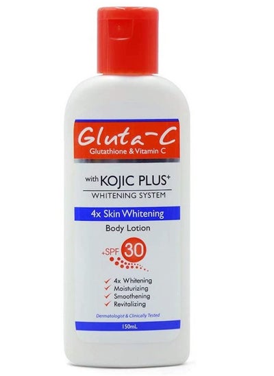 Buy Glutathione & Vitamin C with Kojic Plus+ SPF30 Body Lotion 150ml in UAE