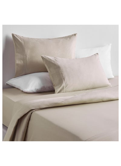 Buy Eternity Cotton Percale 325 Thread Count 3-Piece King Duvet Cover Set - 230x220 cm in Saudi Arabia