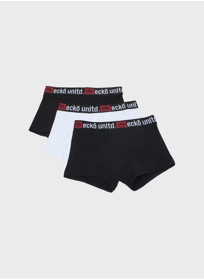 اشتري 3 Pack Logo Band Boxers في الامارات