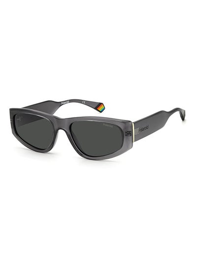 Buy Women Rectangular Sunglasses PLD 6169/S  GREY 55 in UAE