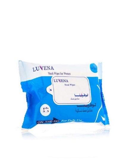 Buy Luvena Intimate Wipes Musk - 20 Pcs in Saudi Arabia