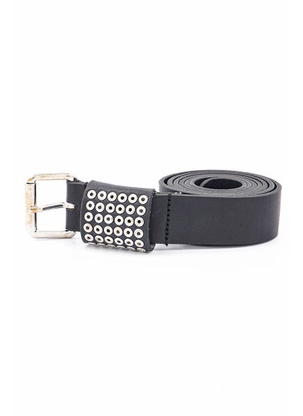 اشتري Women Synthetic Leather Belt, Black في السعودية