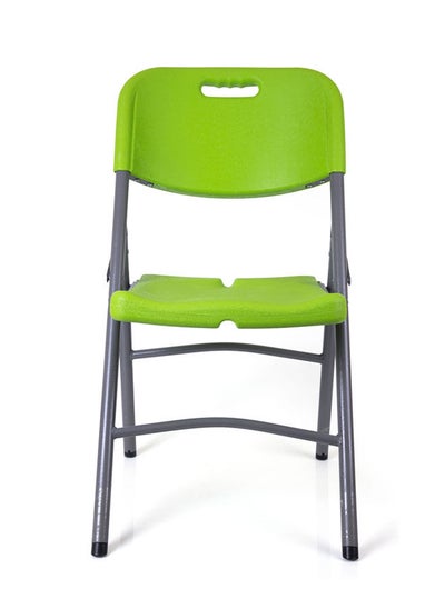 Buy Plastic Rattan Foldable Chair Metal Frame in Egypt