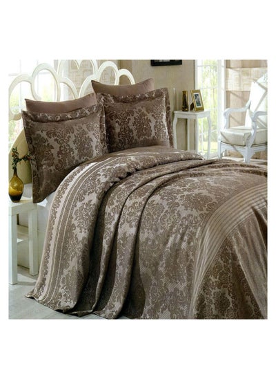 Buy quilt Set Jacquard 3 pieces size 240 x 240 cm model 405 from Family Bed in Egypt