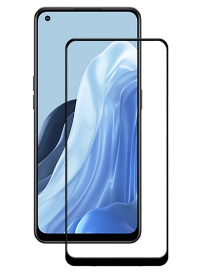 Buy Antistatic ESD Dustproof Premium Quality High Definition Tempered Glass Screen Protector Designed For Oppo Reno7 in UAE