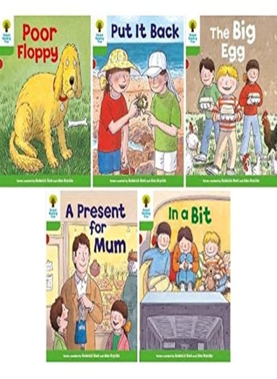 Buy Oxford Reading Tree: Biff, Chip and Kipper Stories: Oxford Level 2: First Sentences: Mixed Pack 5 in UAE