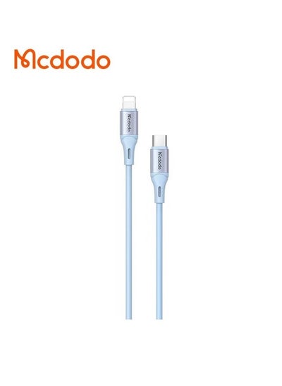 Buy Charging Cable 1.2 Meter PD and Fastener Mcdodo Type-C to Lightning PD Data Cable CA-1864 in UAE