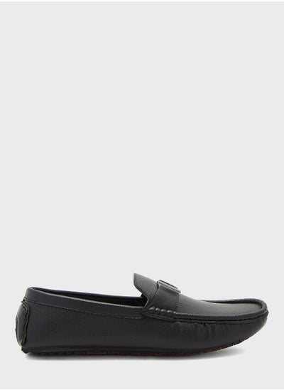 Buy Trim Detail Loafers in UAE