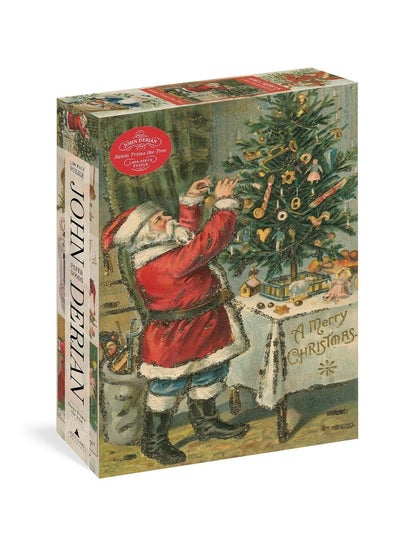 اشتري John Derian Paper Goods: Santa Trims the Tree 1,00 في الامارات