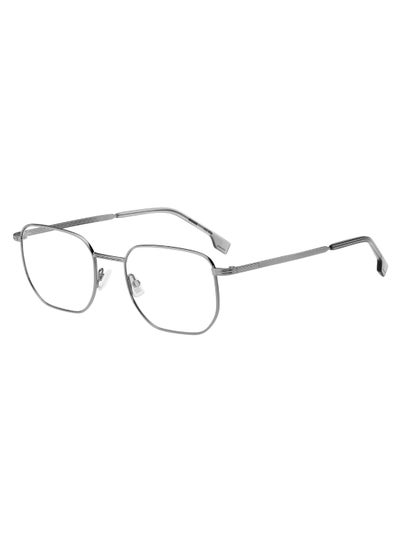 Buy Men's Rectangular Shape Metal Sunglasses BOSS 1633  42 - Lens Size: 42.4 Mm - Ruthenium in UAE