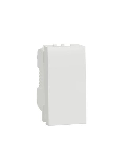 Buy Schneider Electric, Unica - Rocker Switch - 2-Way - 16 Ax 250 Vac - 1 M - White (Nu316318) in Egypt