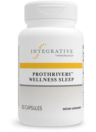 Buy ProThrivers Wellness Sleep - Sleep Supplement with Melatonin, Magnesium Bisglycinate, L-Theanine* - Gluten Free - Dairy Free - Vegan - 60 Capsules in UAE