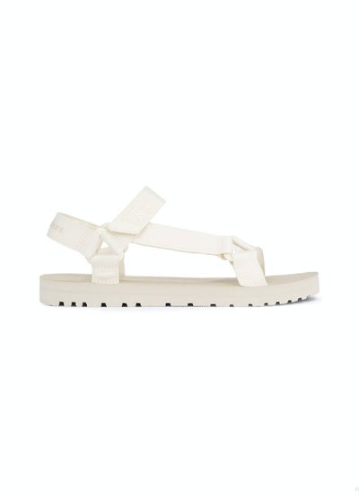 Buy Men's Webbing Sandals -  polyester webbing upper, White in Saudi Arabia