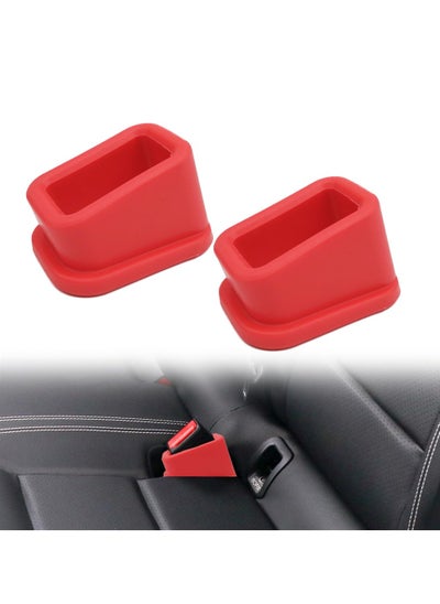 اشتري Seat Belt Holder, Car Seat Belt Buckle Holder Booster Auto Seatbelt Guard Easy Access to The Buckles of Rear Seats Car Accessories, Compatible with Most Cars, Suitable for Kids, 2-Pack في السعودية