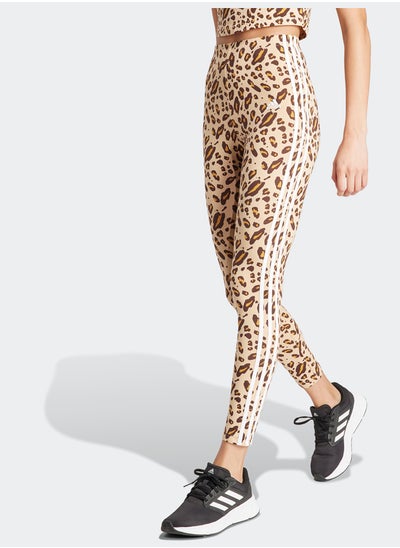 Buy Essentials 3-Stripes Animal Print Leggings in Egypt