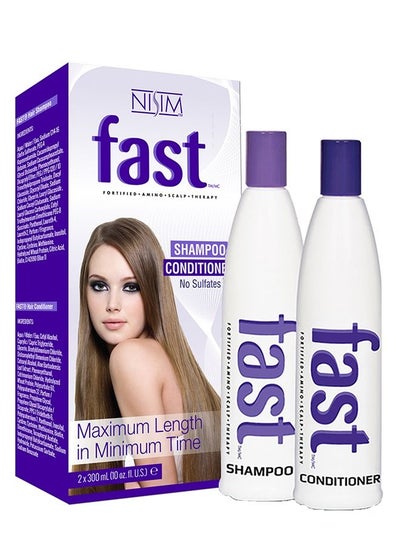 Buy Fast Fortified Amino Scalp Therapy Shampoo And Conditioner  2 x 300ml in UAE