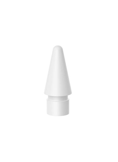 Buy 1-Piece Replacement Tips Set For Apple Pencil 1st And 2nd Generation White in Saudi Arabia