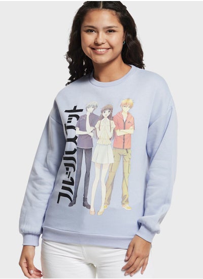 اشتري Fruits Basket Print Sweatshirt في الامارات