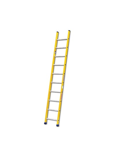 اشتري Non-Conductive Safety Ladder for Electrical - Lightweight Straight Ladder for Home, Office & Outdoor Use | 16 Steps Folding Ladder with Anti-Slip Design | 4.50 Meter في الامارات