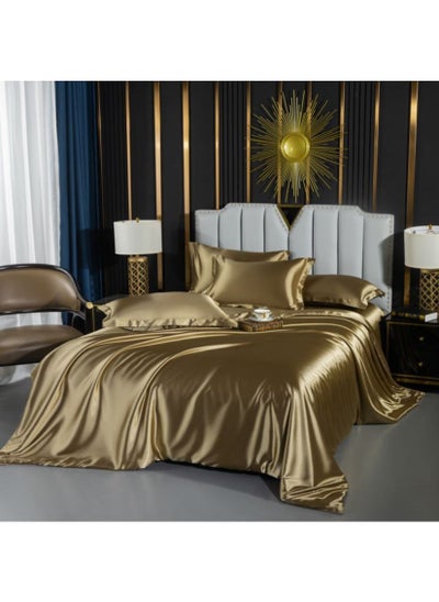 اشتري Summer naked sleep double sided ice silk bed sheet quilt cover. في الامارات