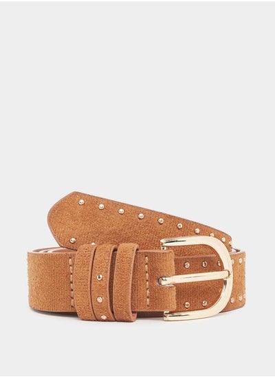 Buy Embellished Studs Belt in Saudi Arabia