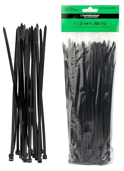 Buy Cable Ties Black 100PCS in UAE