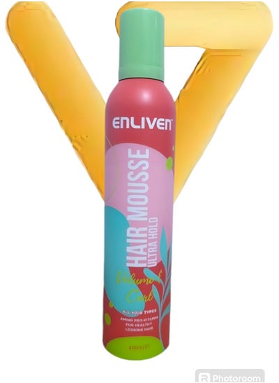 Buy Enliven Mousse New Release Ultra Hold Original 300 Ml in Egypt