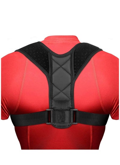 Buy Adjustable Posture Corrector Spinal Support - Physical Therapy Posture Brace for Men or Women - Shoulder, and Neck Pain Relief - Spinal Cord Posture Support in UAE