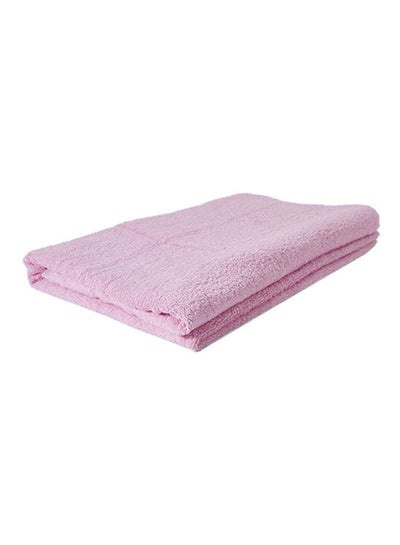 Buy Sir Henry -Bath Sheet 450 GSM 100% Cotton Terry 80x160 cm Soft Feel Super Absorbent Pink in UAE
