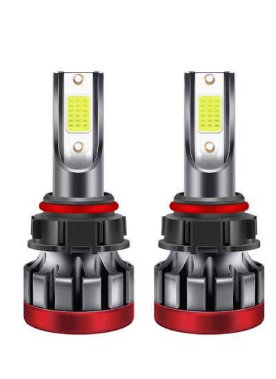 اشتري EV19 5202 LED Fog Light Bulb or DRL 4000LM 3000K Lime Light Fog Light Strong Penetration LED Replacement Fog Light for Car Truck SUV Van Plug and Play (2 Pack) في السعودية