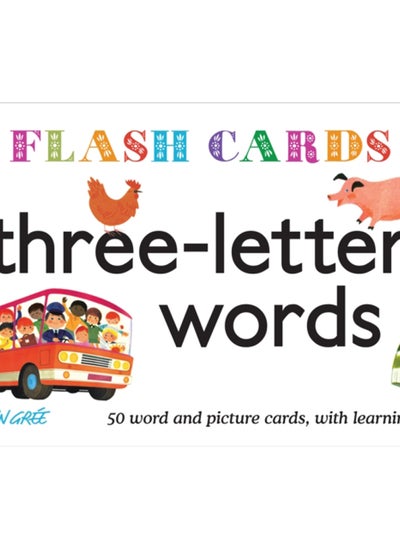 اشتري Three-Letter Words - Flash Cards في السعودية