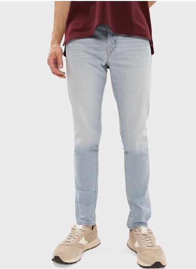 Buy Light Wash Skinny Fit Jeans in UAE