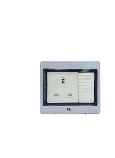 اشتري RR 13A Single Switchd Socket Outlet W/P IP56 RRWP3001 في الامارات